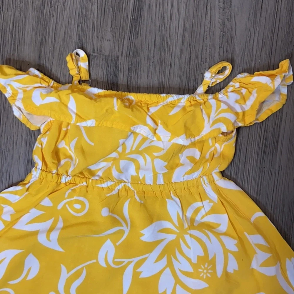 Children’s Place Tropical Pink and Yellow Toddler Dresses